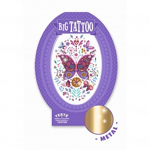 Тату с металлическим эффектом – Бабочка (Djeco, 09604)